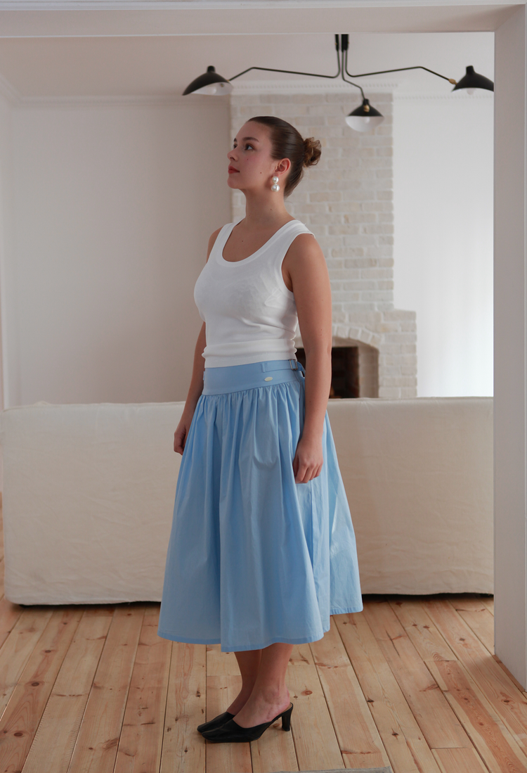 Lazy Buckle Skirt