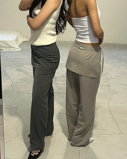 Muse Layered Skirt Pants